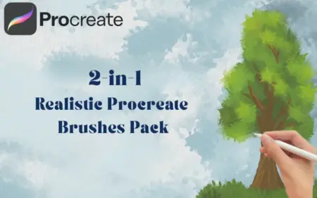 Realistic Procreate Brushes Feature Image