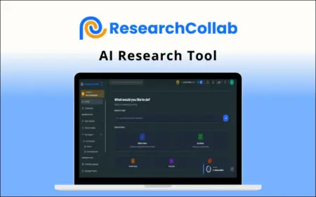 ResearchCollab AI Research Tool Feature Image