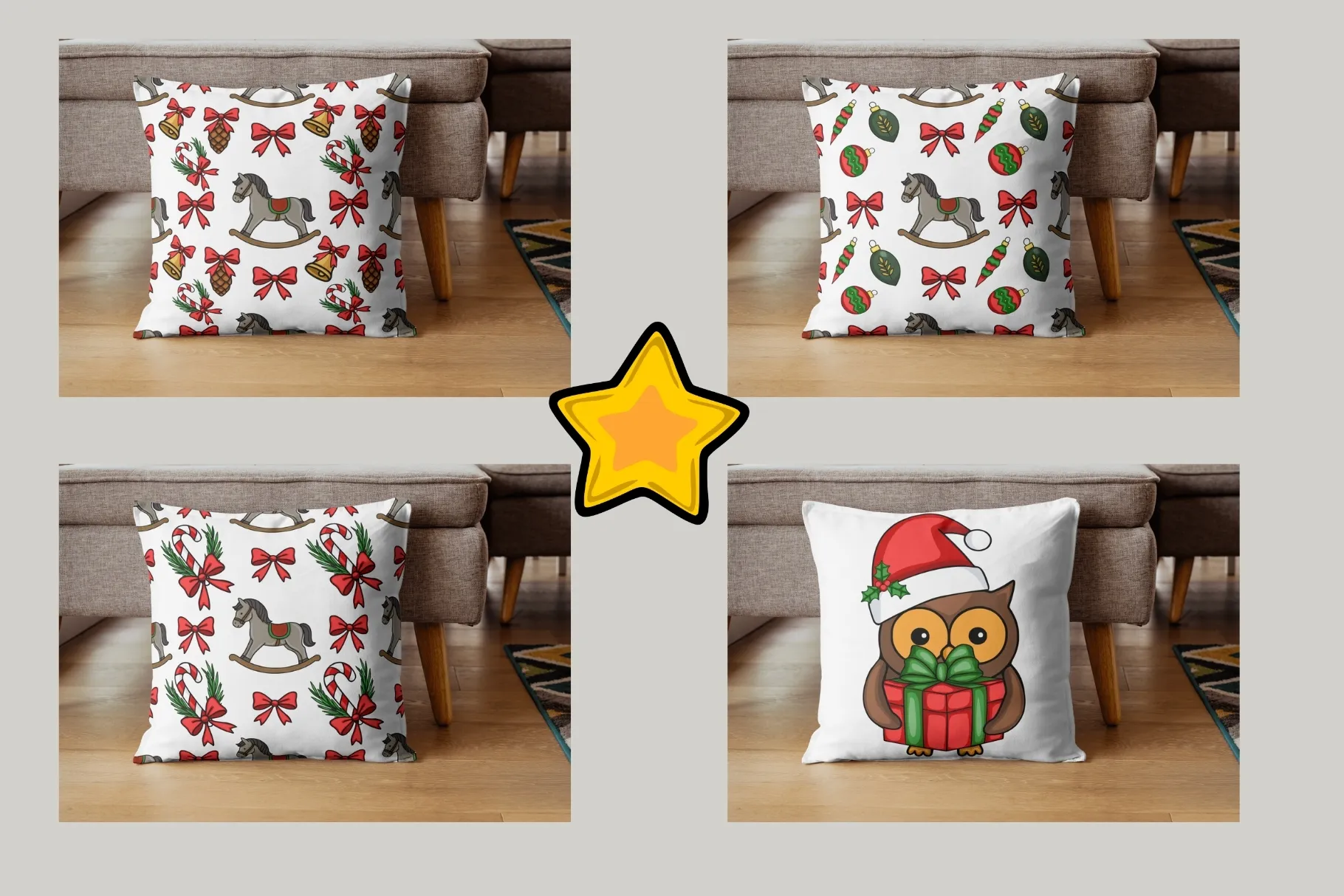 Rocking Horse Mockups