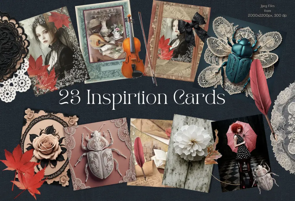 Vintage Christmas Inspiration Cards