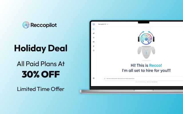 Reccopil0t 30% off Banner