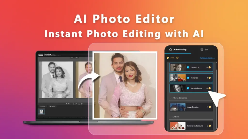 ero Photosnap AI Photo Editor
