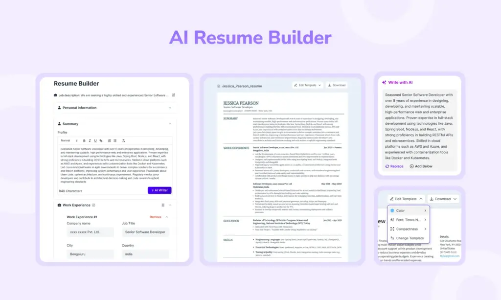 ResumeUp.AI AI Resume Builder