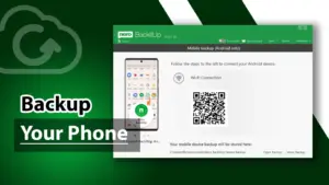 Phone Backup using Nero Backit
