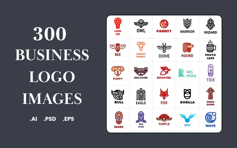 Business Logo Images Bundle Feature Image