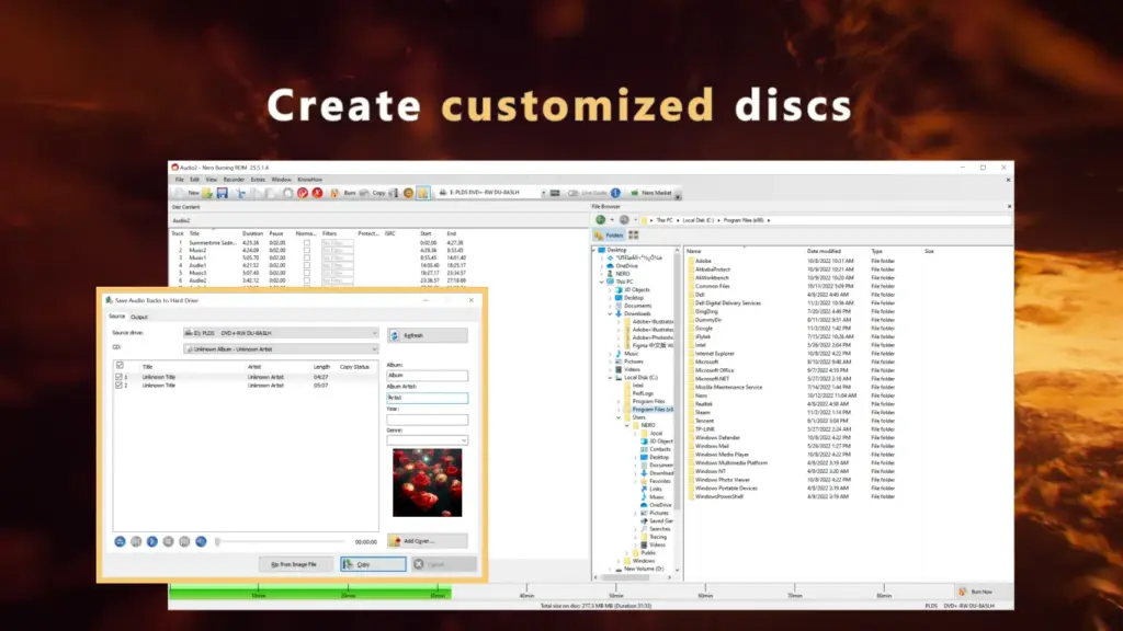 Create Customized Discs With Nero Burning ROM
