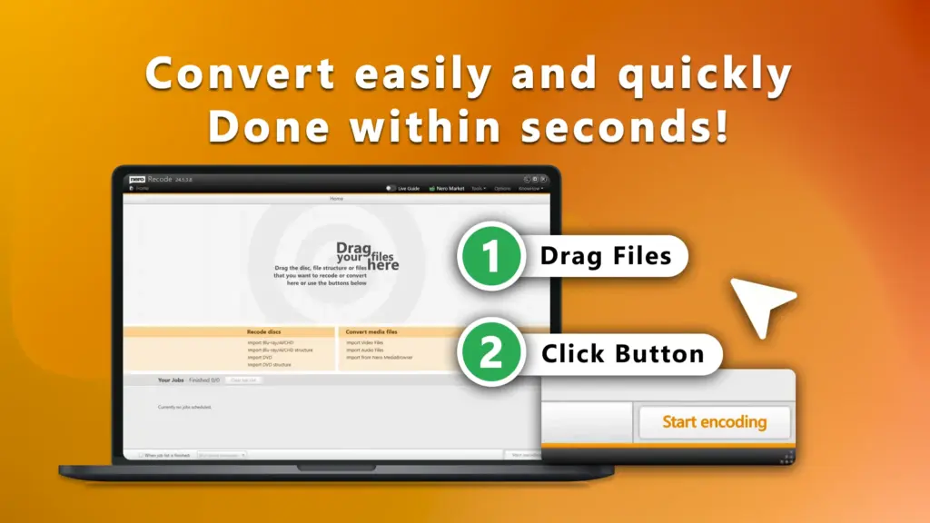 Easy & Speedy Conversion with Nero Recode