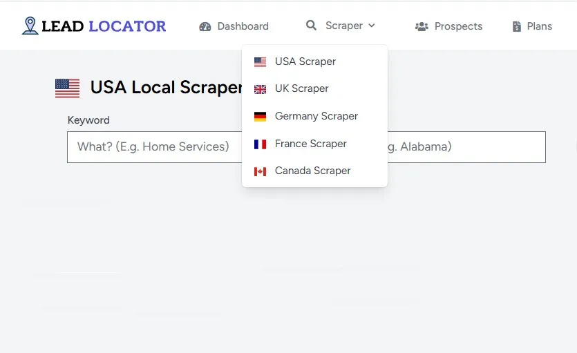 Lead Locator Available Local Scrapers