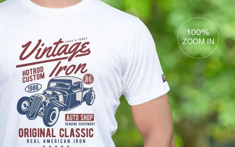 White T-shirt Mockup