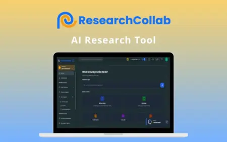 ResearchCollab AI Research Tool Feature Image