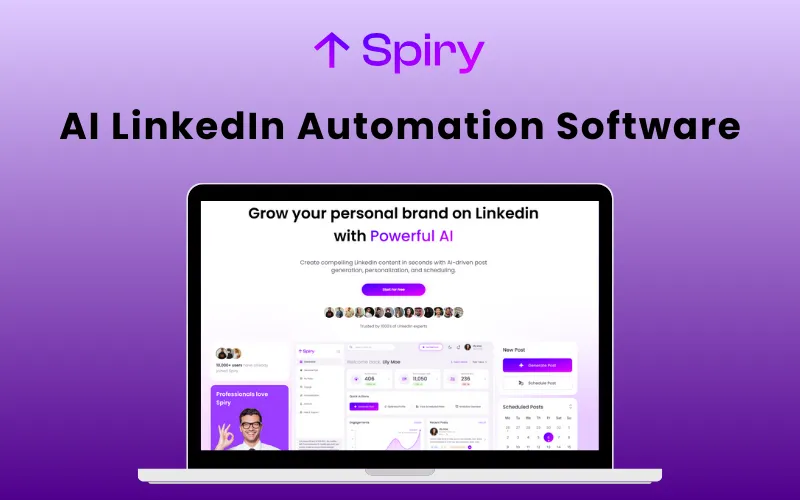 Spiry AI LinkedIn Automation Software Feature Image
