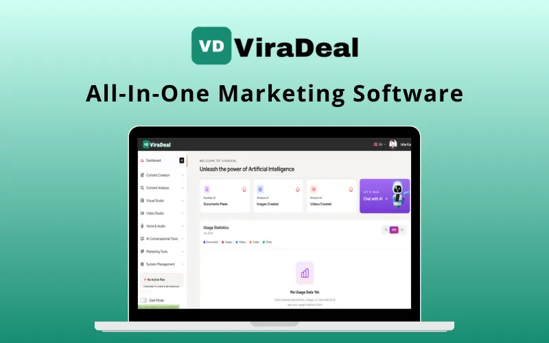 ViraDeal All-In-One Marketing Software Feature Image