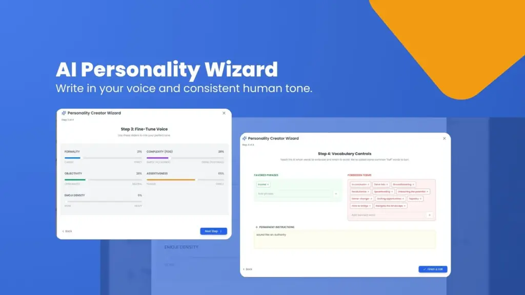 AI personality Wizard of ResearchCollab