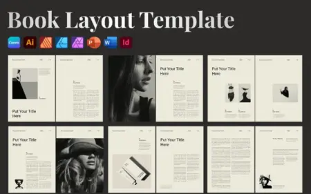 Book Layout Template Feature Image