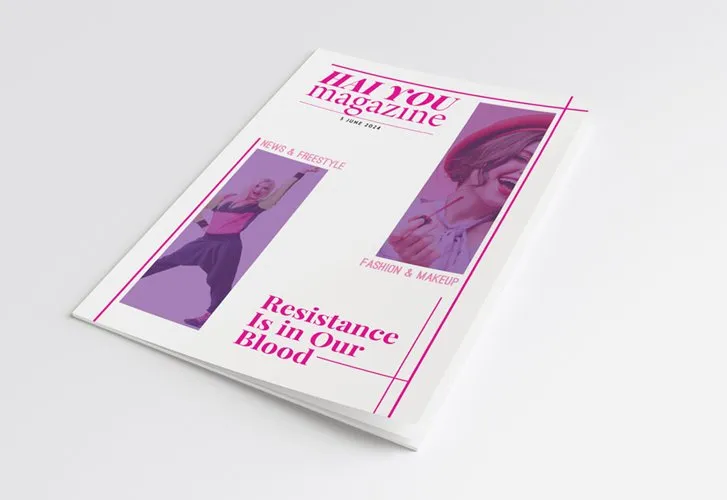 Fashion Magazine Template – Hai You