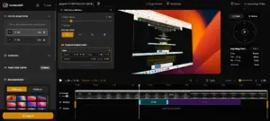 Focus & motion on specific keyframes using Screentell