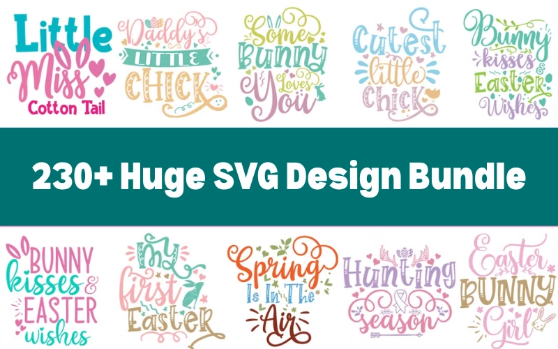 Huge SVG Design Bundle Feature Image