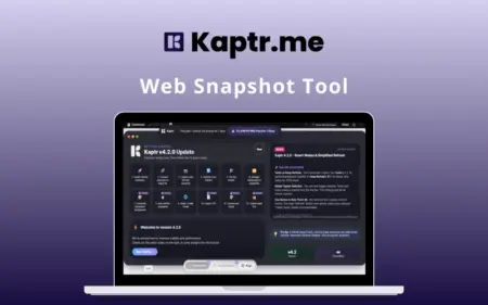 Kaptr.me Web Snapshot Tool Feature Image