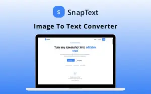 SnapText Image To Text Converter Feature Image