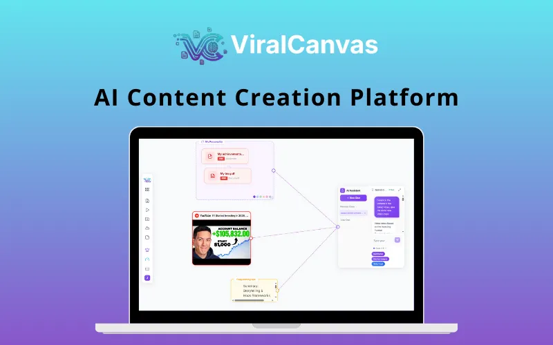 ViralCanvas AI Content Creation Platform Feature Image