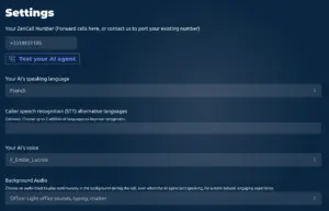Quick Setup & Flexibility using ZenCall AI Phone Agent