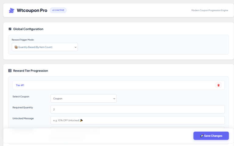 WTCoupon Trigger Mode