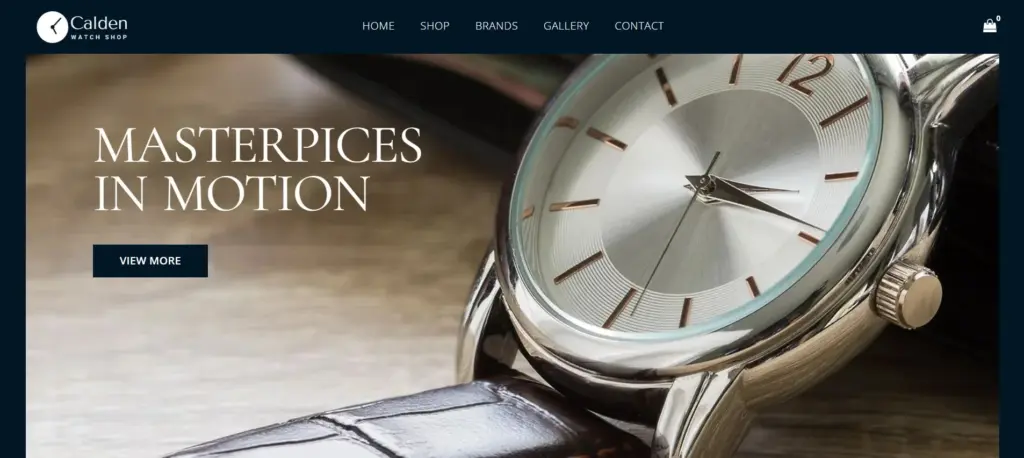 Watch-Store-WordPress-website-template