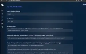 ZenCall - AI Phone Agent Settings