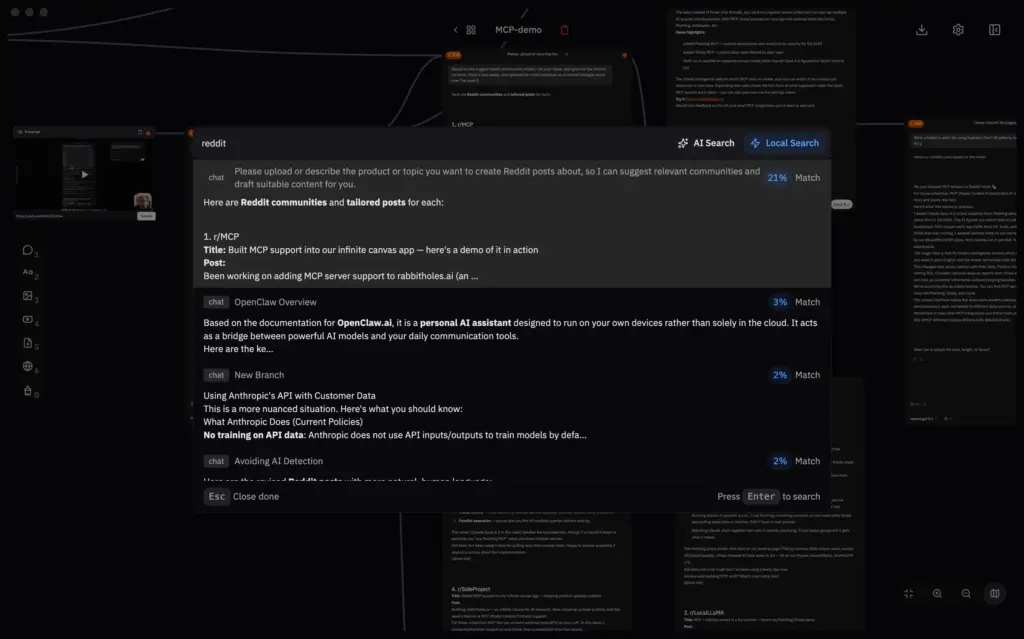 AI Search with RabbitHoles AI Multi-Agent Platform