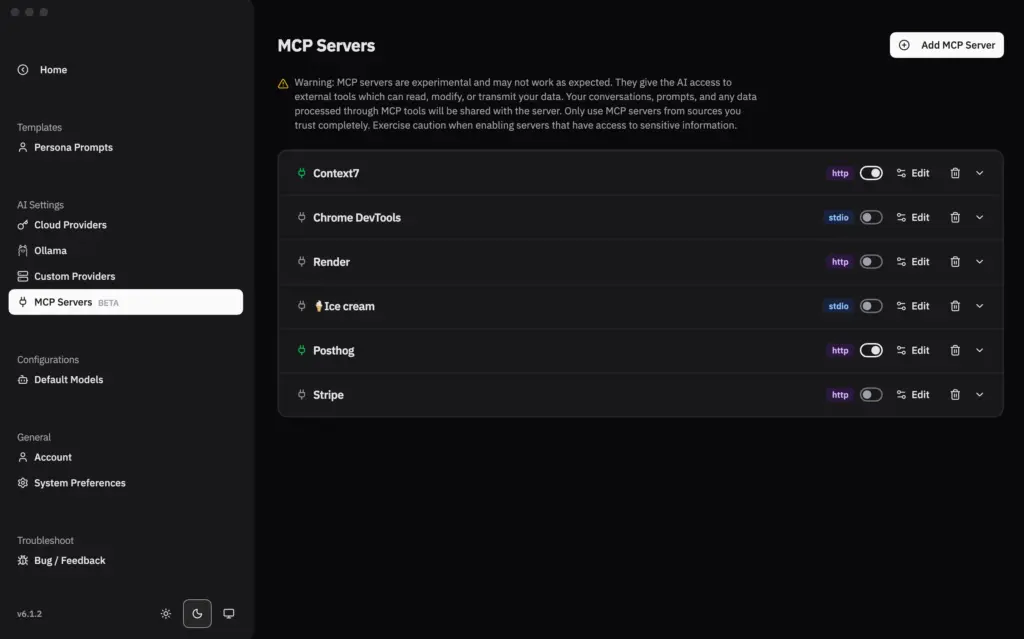 RabbitHoles AI MCP Servers