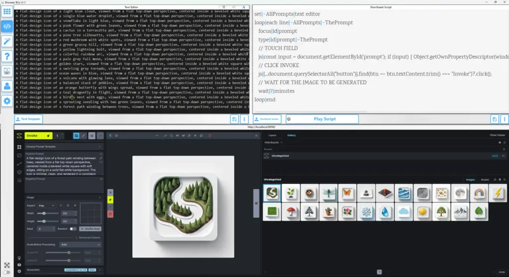 Batch Image, Video & Document Generation With Browser BroBrowser Automation Tool