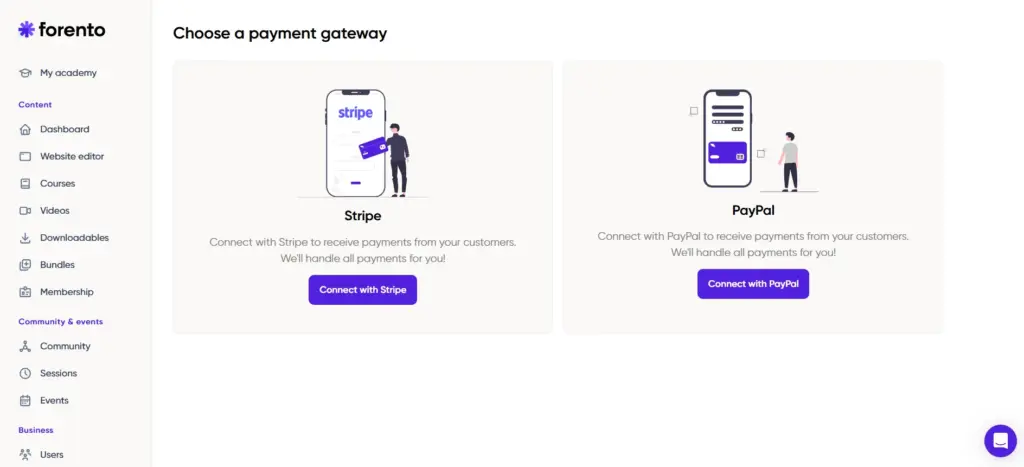 Forento Payments Gateway