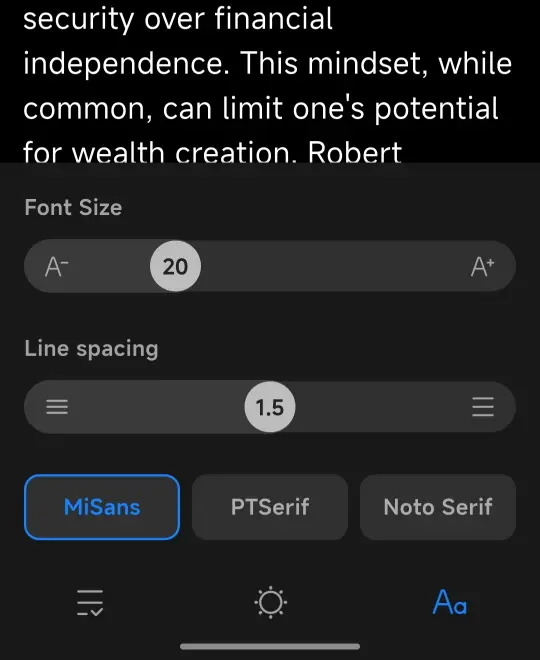 LeapAhead Line Spacing and font change