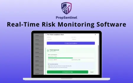 PropSentinel Real-Time Risk Monitoring Software Feature Image