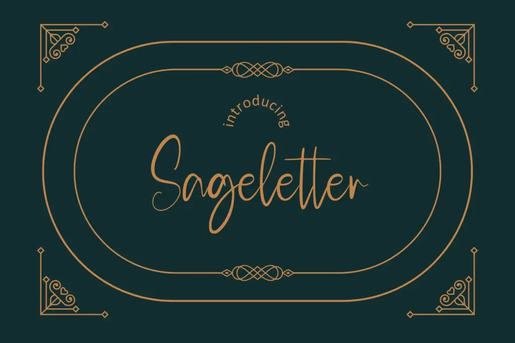 Sageletter handwritten font of 20 Handwritten-Style Fonts Bundle