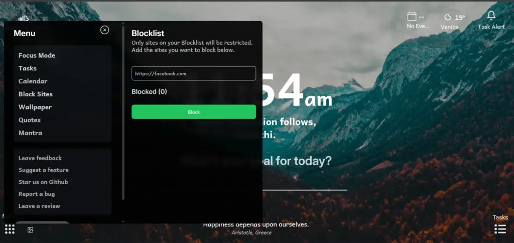 Ashdeck Website Blocker