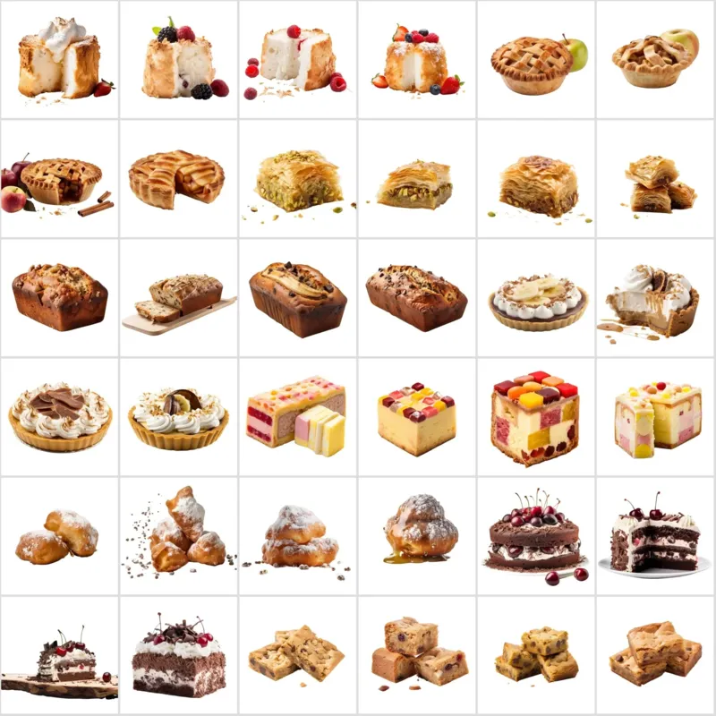 Fruit Topped Delights of 390+ Cake and Pastry Images Bundle