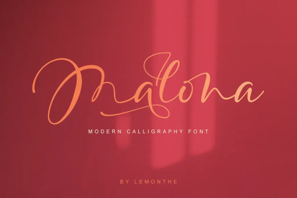 Malona font of 10 professional typefaces Bundle