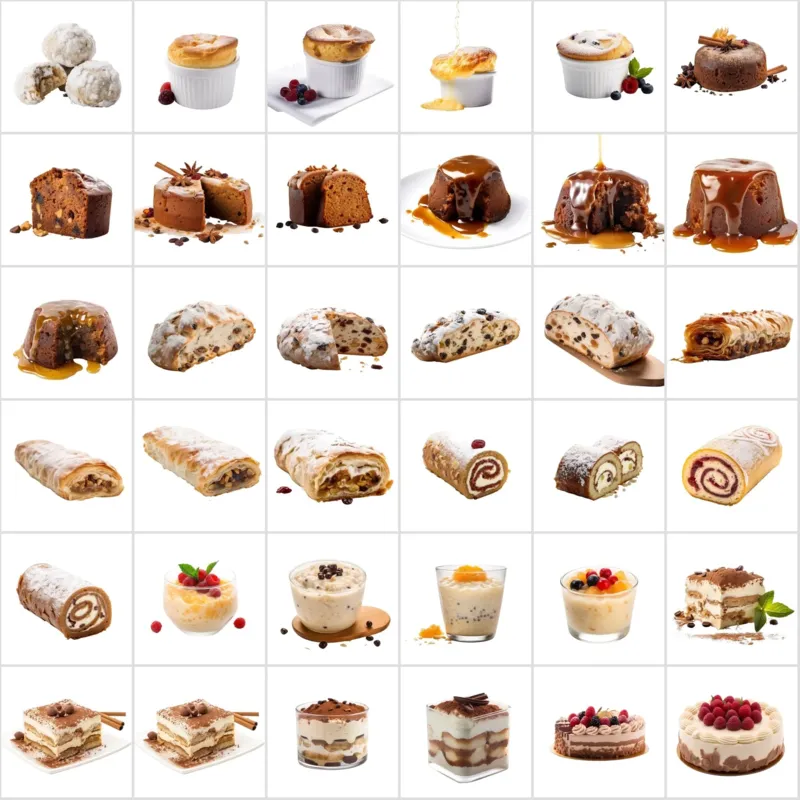 Chocolate Indulgence Collection of 390+ Cake and Pastry Images Bundle