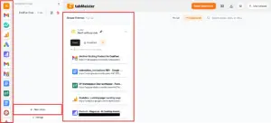 Navigation to tabMeister Working