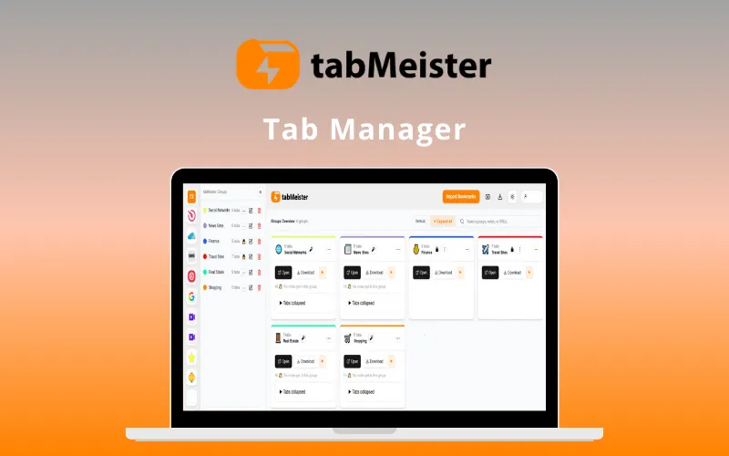 Tabmeister - Chrome Tab Manager | Lifetime Access