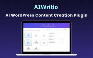 AIWritio - Generate High-Quality Content In WordPress