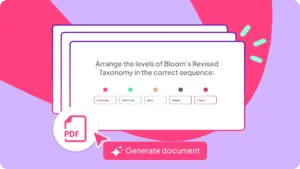 Create presentations with AhaSlides' AI
