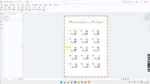 Multiple Maths Skill Worksheet creation using Kids Math Worksheet Generator