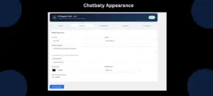 Dashboard of Chatbaty AI Chatbot plugin for WordPress