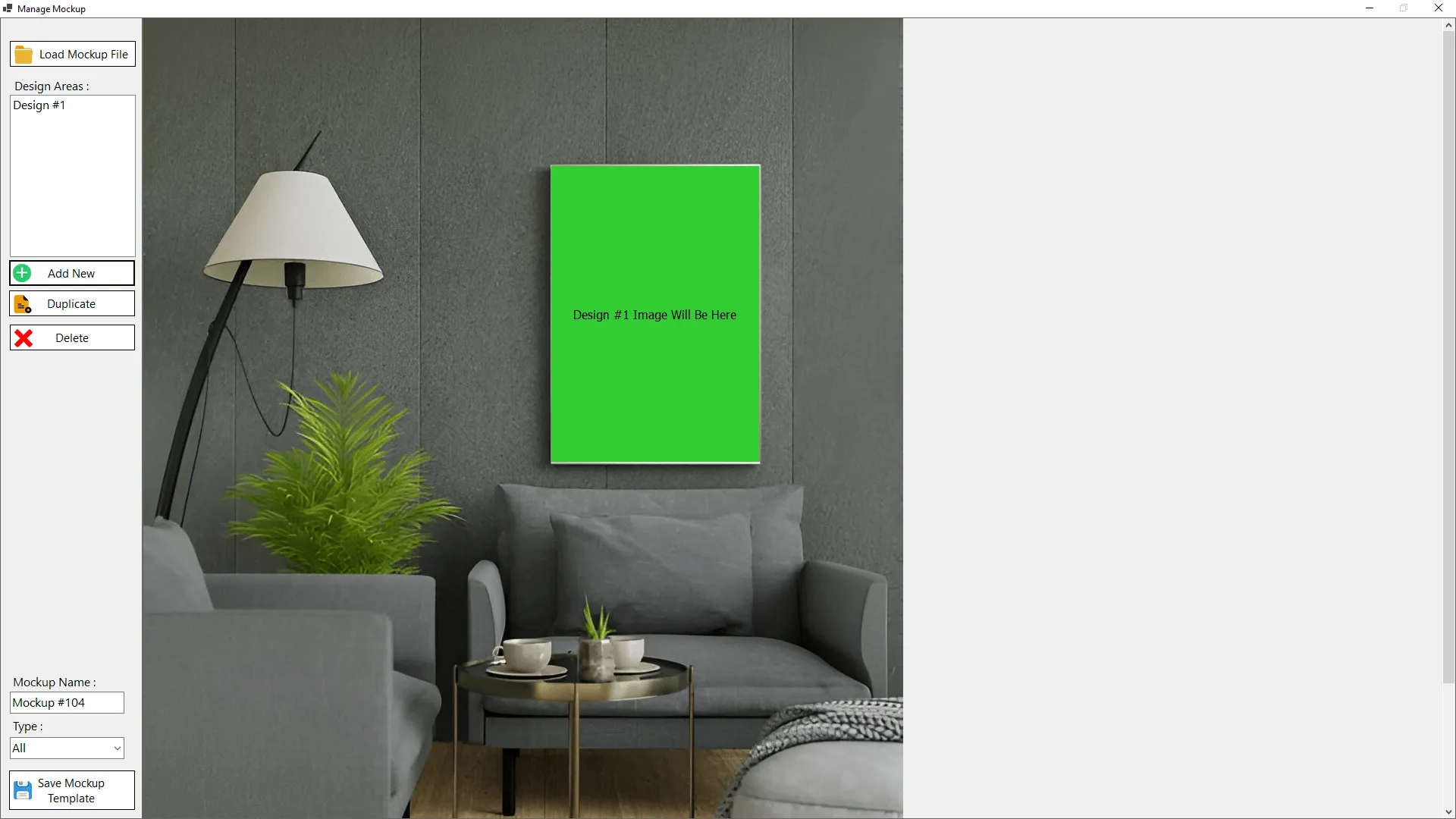<b>Fully customizable design areas.</b>
