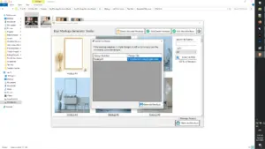 Uploading multiple digital art files to the Etsy Mockups generator for bulk processing.