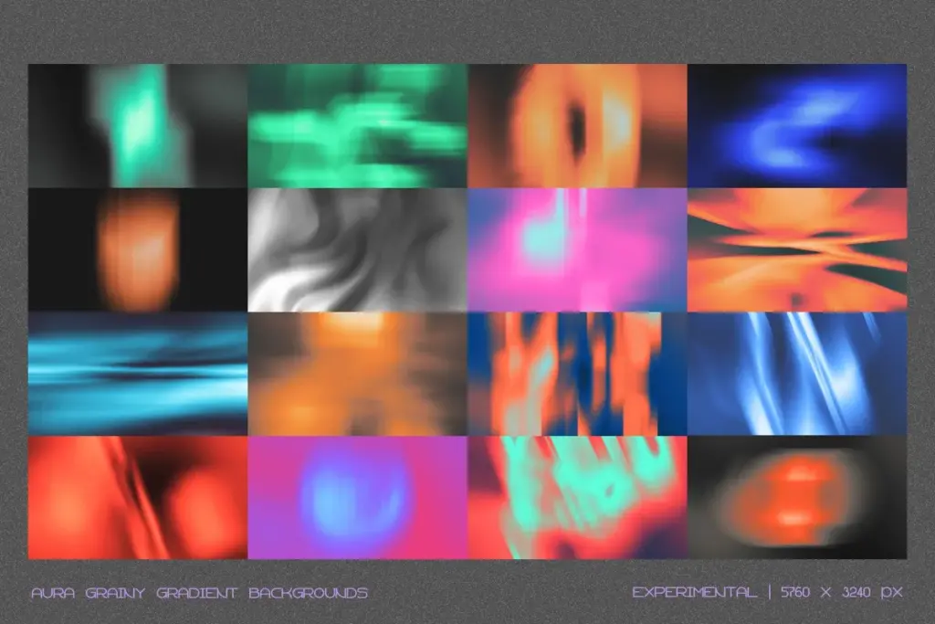 A dreamlike Grainy Gradient with a hazy, clouded texture in shades of periwinkle and soft magenta.