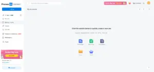 Modules for flowchart, mind map, & notes Creation in Processon