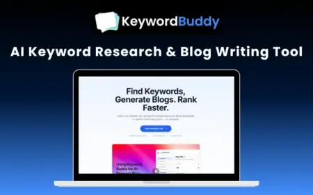 KeywordBuddy aI Keword Research & Blog Writing Tool Feature Image